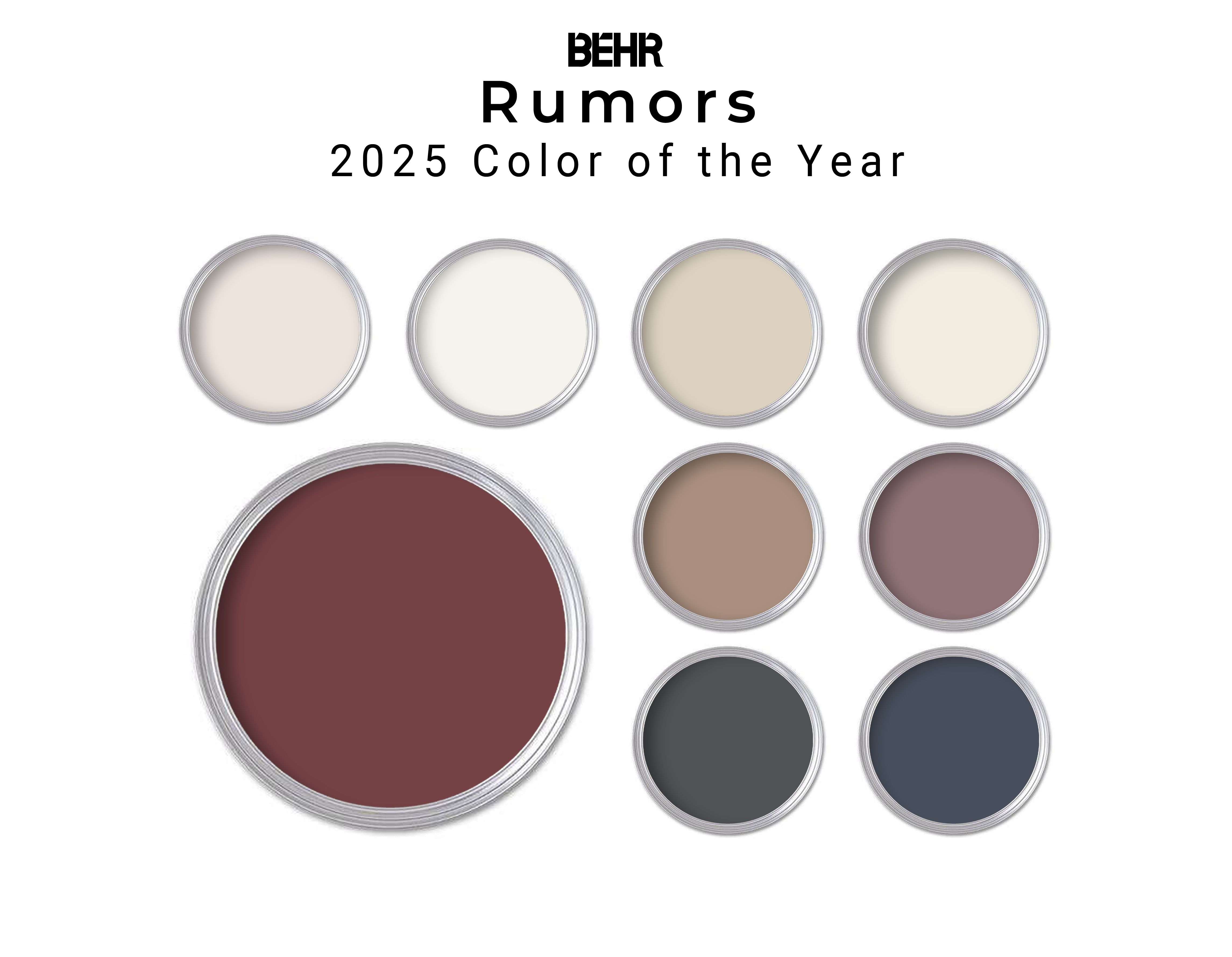 Home & Living Home Decor 2025 Behr Rumors Color of the Year